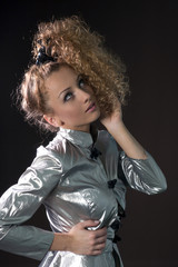 srebrna dziewczyna © par