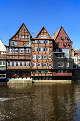 Fototapeta premium Stintmarkt in Lüneburg