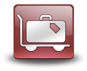 Obraz premium Red 3D Effect Icon 