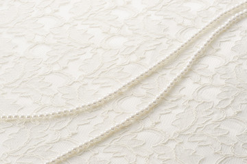 レースとパール