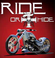 Fototapeta premium Custom bike