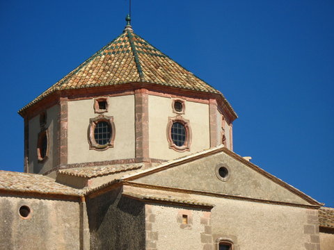 Cimborrio de la iglesia de Altafulla