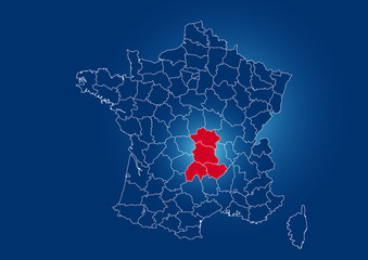 Région Auvergne France