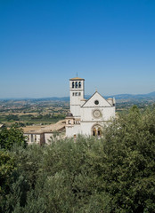 Fototapeta na wymiar St. Francesco Basilica. Assisi. Umbria.