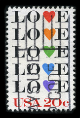 Postage stamp.