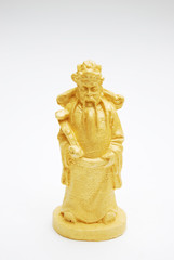 Golden Fengshui Statue