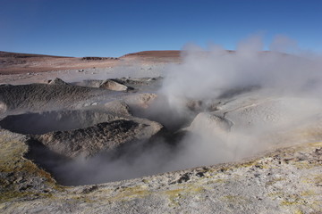 Geisers en Sud L&iacute;pez