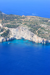 Obraz premium Overview on Zakynthos island