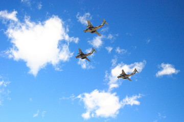 Fototapeta premium 飛行機