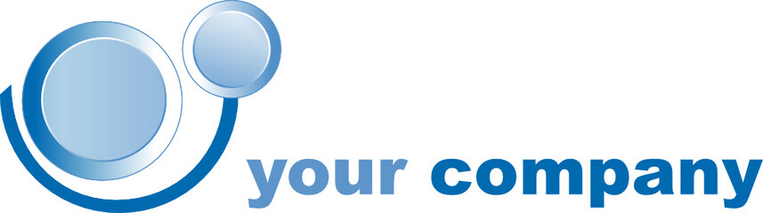 Logo blau