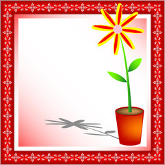 Obraz premium birthday card design