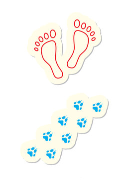 Footstep Icons
