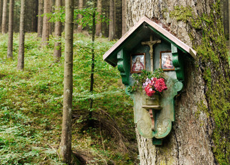 Marterl am Wanderweg