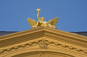 Figur auf dem Theater in Gera