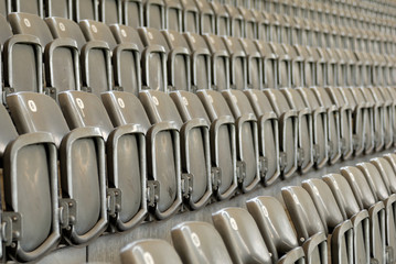 Sitzplätze Stadion
