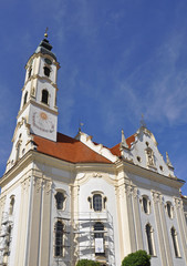 Fototapeta premium Steinhausen, Wallfahrtskirche Unserer Lieben Frau