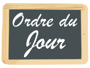 Ordre du jour
