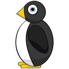 Cartoon penguin