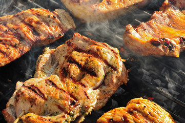 Steaks auf dem Grill