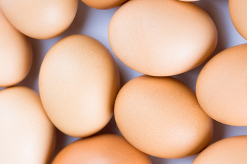 brown eggs