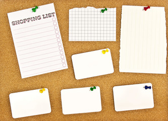 Fototapeta premium Bulletin board