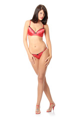 Fototapeta premium Sexy lady in lingerie