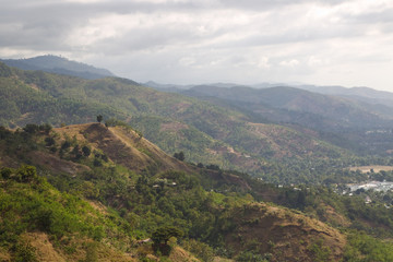Hillside terrain view Timor Leste
