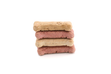 Stack of Four Dog Biscuits