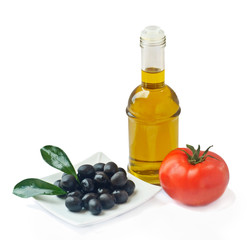 Olive oil and tomato