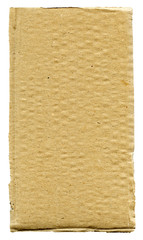 Torn cardboard