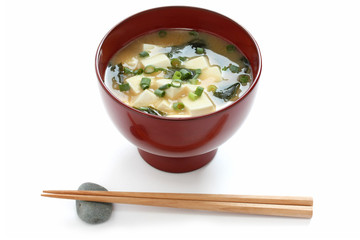 Miso soup ,  Japanese Food
