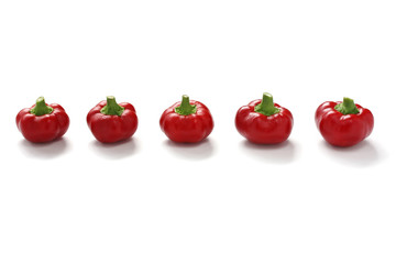 Topepo Rosso, Italian  sweet peppers