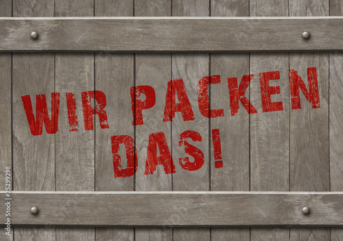 "Wir packen das" Stockfotos und lizenzfreie Bilder auf Fotolia.com