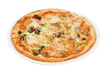 seafood pizza