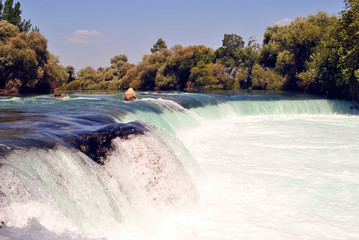 waterfall in manavgat turkey
