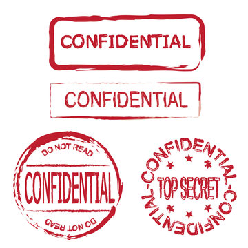 Confidential Stamps
