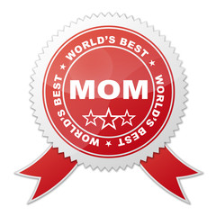 Obraz premium Sello WORLD'S BEST MOM
