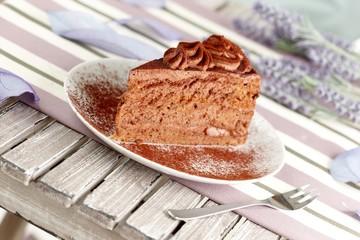 sweet chocolate cake