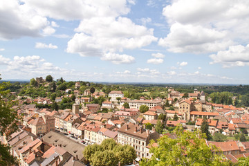 Fototapeta na wymiar panorama view of cremieux
