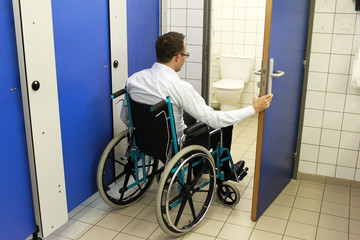 Handicap toilette