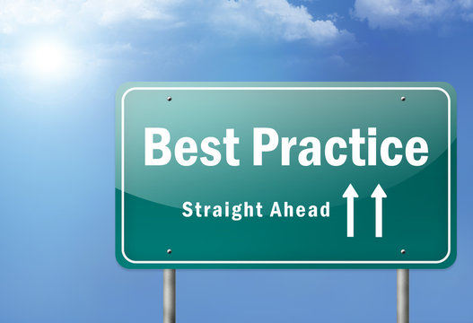 Highway Sign "Best Practice"
