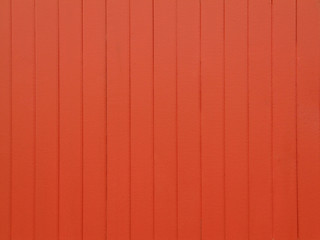 Orange painted wooden wall background