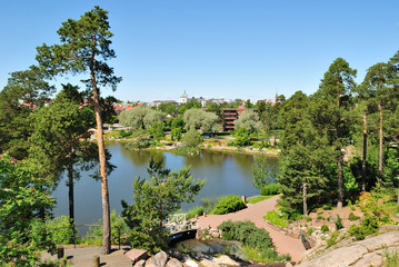 Kotka, Finland. Park Sapokka