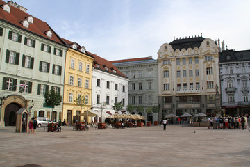 Btratislava,la place principale