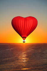 Naklejka premium Love balloon