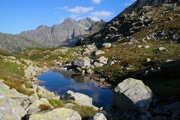 Dolina za Mnichem in the High Tatra Mountains