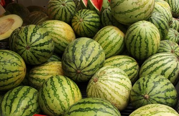 Fototapeta na wymiar melons