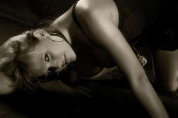 Naklejka premium Catch me if you can