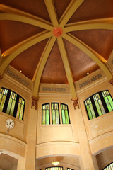 Interior walls and roof, Vista house Oregon.