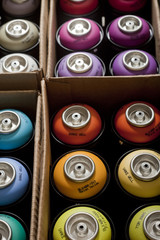 Spray Paint Cans